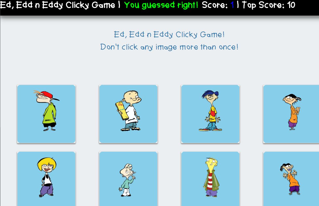 Ed, Edd n Eddy Clicky